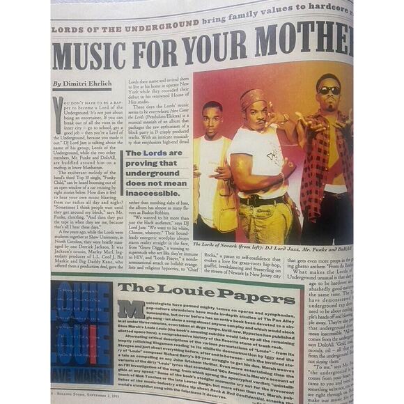 Rolling Stone Magazine Jerry Garcia September 2 1993 The Road Goes On Forever - Picture 8 of 9